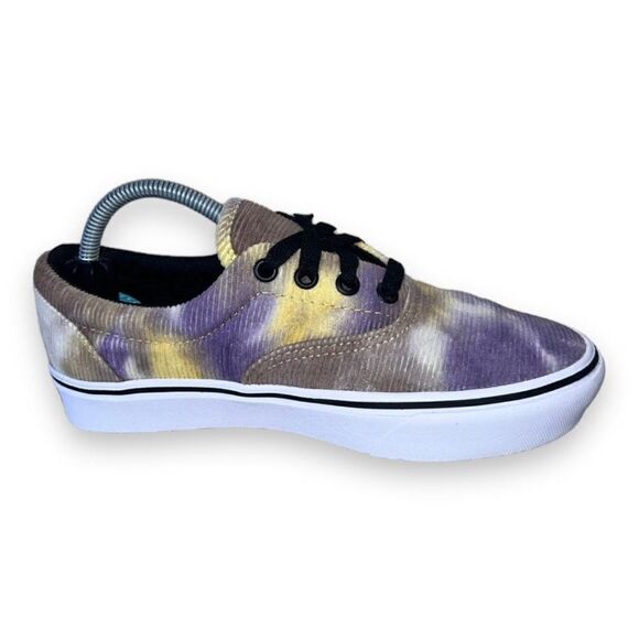 Vans Era ComfyCush "Blotched" Purple/Yellow Tie Dye Women's 6 - Picture 7 of 11